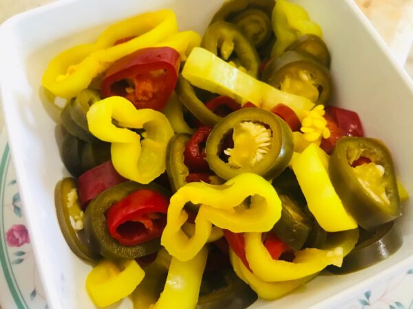 Tri-Color Jalapeno Peppers - Sliced - Image 4