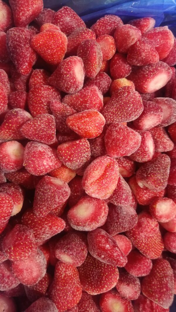 Frozen strawberries