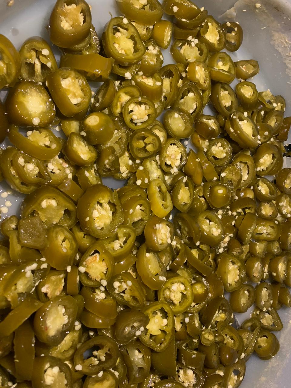 Jalapeno Pepper Hot Green Cut