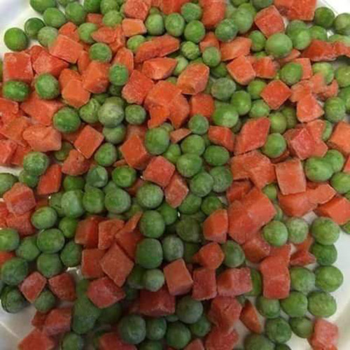 Frozen peas with carrots
