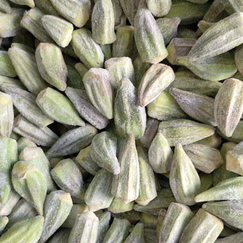 Frozen okra