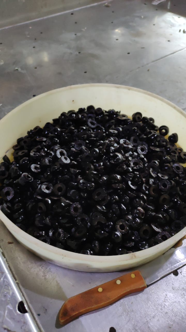 Black Cut Olives