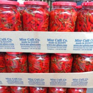 Whole hot piri piri peppers