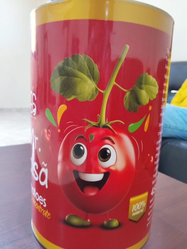 Canned tomato concentrate 4500g
