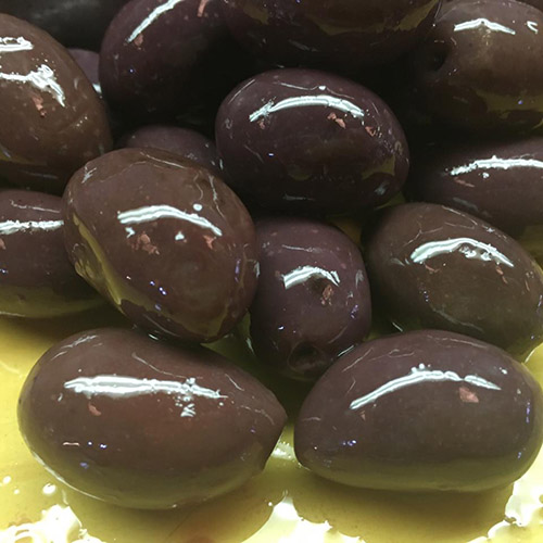 Natural Black Olives with Pits
