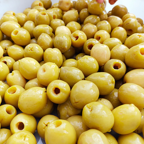 Pitted Green Olives