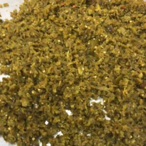 salted jalapeño peppers crushed